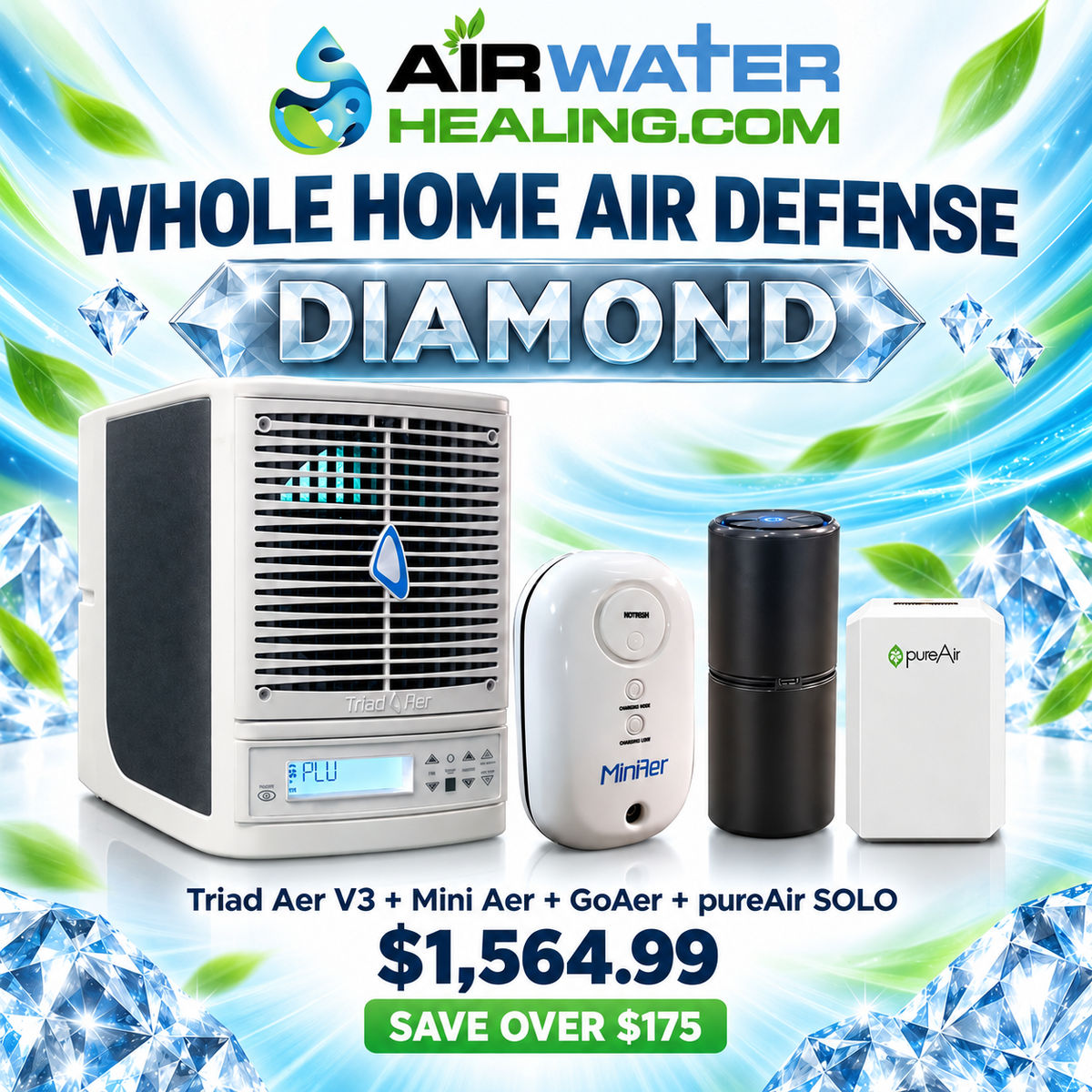 AWH Whole Home Air Defense- Diamond Package