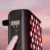 Red Light Therapy Panel Designed for Home Use, 300W Dual Wavelength System, 660nm and 850nm LEDs, Digital Timer